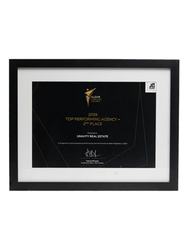 Aldar Top Performing Agency 2019